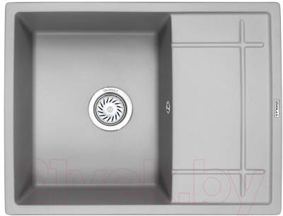 Мойка кухонная GRANULA GR-6501 (алюминиум) - фото