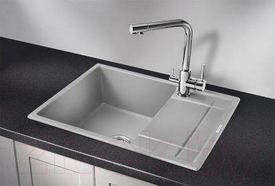 Мойка кухонная GRANULA GR-6501 (алюминиум)