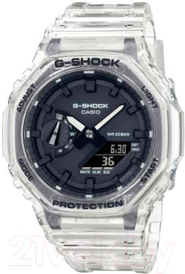 Часы наручные мужские Casio GA-2100SKE-7AER - фото