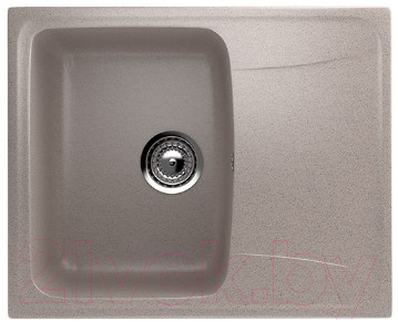 Мойка кухонная Ulgran U-201 (302 песочный) - фото