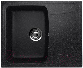Мойка кухонная Ulgran U-201 (308 черный) - фото