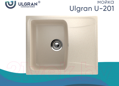 Мойка кухонная Ulgran U-201