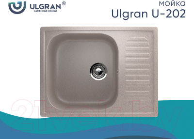 Мойка кухонная Ulgran U-202