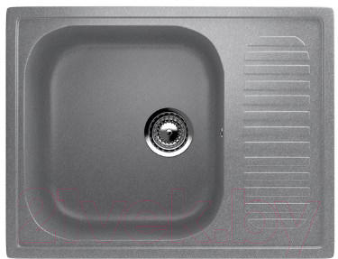 Мойка кухонная Ulgran U-202 (342 графитовый) - фото