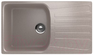 Мойка кухонная Ulgran U-203 (302 песочный) - фото