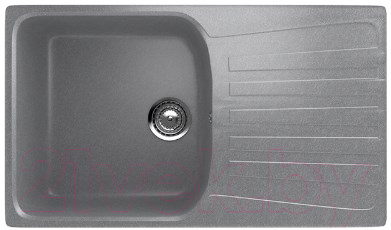 Мойка кухонная Ulgran U-203 (342 графитовый) - фото