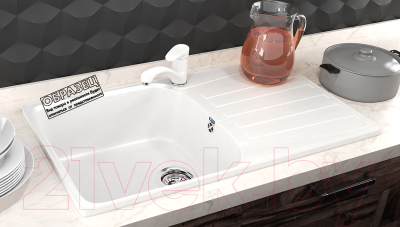 Мойка кухонная Ulgran U-203 (342 графитовый)