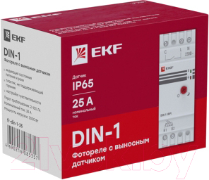 Фотореле EKF PROxima fr-din-1-25