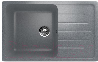 Мойка кухонная Ulgran U-400 (309 темно-серый) - фото