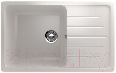 Мойка кухонная Ulgran U-400 (331 белый) - фото