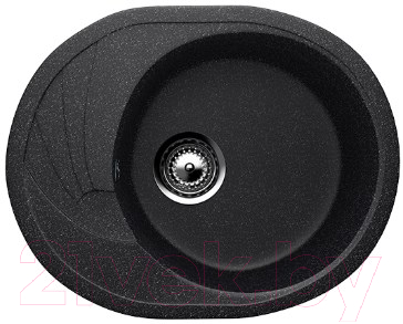 Мойка кухонная Ulgran U-403 (308 черный) - фото