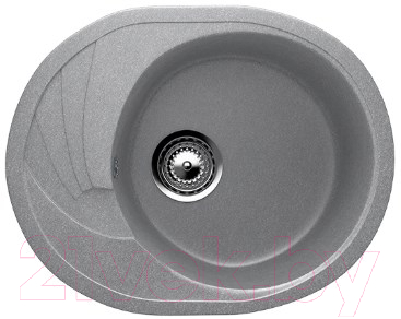 Мойка кухонная Ulgran U-403 (342 графитовый) - фото
