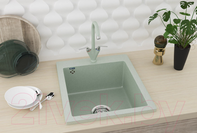 Мойка кухонная Ulgran U-404 (302 песочный)