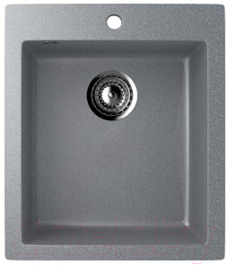 Мойка кухонная Ulgran U-404 (309 темно-серый) - фото