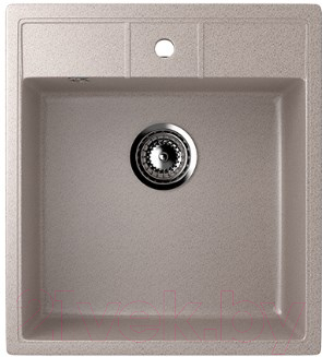 Мойка кухонная Ulgran U-406 (302 песочный) - фото