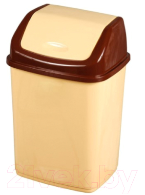 Мусорное ведро Эльфпласт Ромашка EP058 - фото
