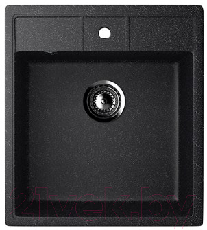 Мойка кухонная Ulgran U-406 (308 черный) - фото