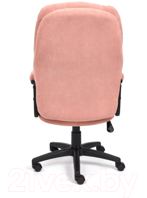 Кресло офисное Tetchair Comfort LT флок (розовый)