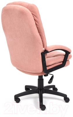 Кресло офисное Tetchair Comfort LT флок (розовый)