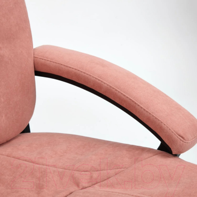 Кресло офисное Tetchair Comfort LT флок (розовый)