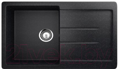 Мойка кухонная Ulgran U-507 (308 черный) - фото