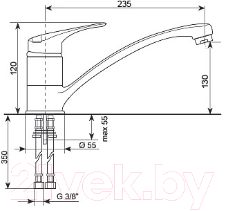 Смеситель Ulgran U-003