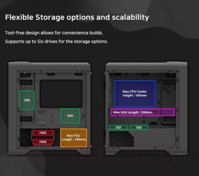 Корпус для компьютера Zalman M3 Plus RGB