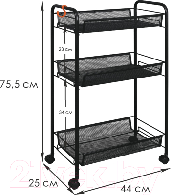 Этажерка ЗМИ Ладья 2К / Э322