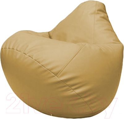 Бескаркасное кресло Flagman Груша Мега Г3.3-13 (бежевый) - фото
