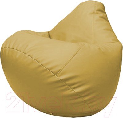 Бескаркасное кресло Flagman Груша Мега Г3.3-08 (охра) - фото