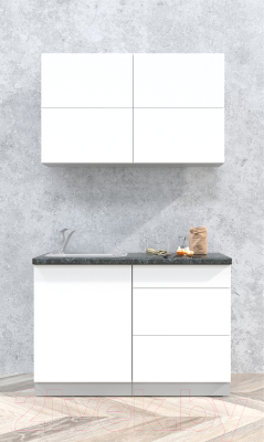 Готовая кухня Интерлиния Мила Матте 1.2 А