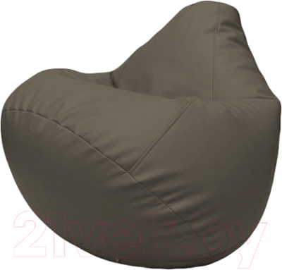 Бескаркасное кресло Flagman Груша Мега Г3.3-17 (серый) - фото