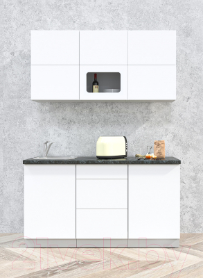 Готовая кухня Интерлиния Мила Матте 1.5 А