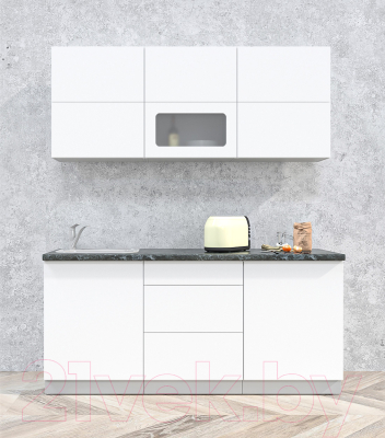 Готовая кухня Интерлиния Мила Матте 1.8 А