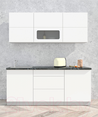 Готовая кухня Интерлиния Мила Матте 1.9 А