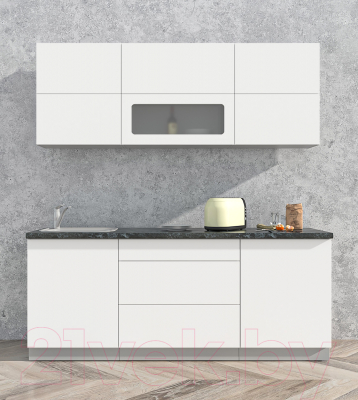 Готовая кухня Интерлиния Мила Матте 2.0 А