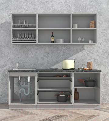 Готовая кухня Интерлиния Мила Матте 2.0 А