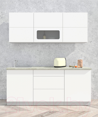 Готовая кухня Интерлиния Мила Матте 1.9 А