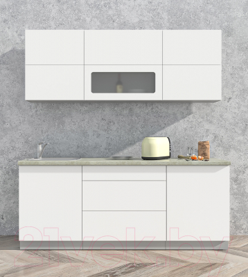 Готовая кухня Интерлиния Мила Матте 2.0 А