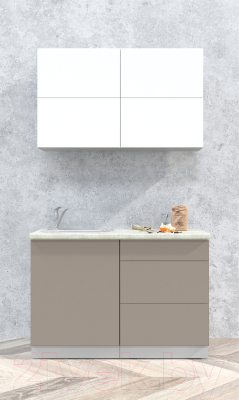 Готовая кухня Интерлиния Мила Матте 1.2 А