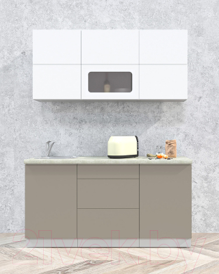 Готовая кухня Интерлиния Мила Матте 1.6 А