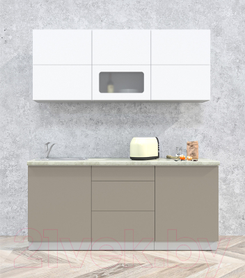 Готовая кухня Интерлиния Мила Матте 1.8 А