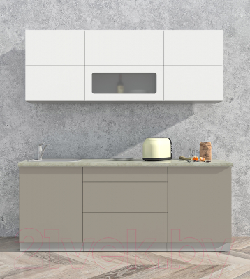 Готовая кухня Интерлиния Мила Матте 2.0 А