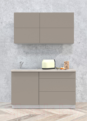 Готовая кухня Интерлиния Мила Матте 1.4 А