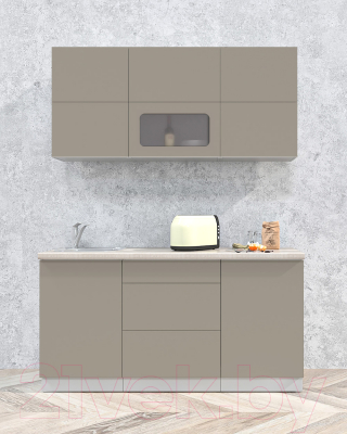 Готовая кухня Интерлиния Мила Матте 1.6 А