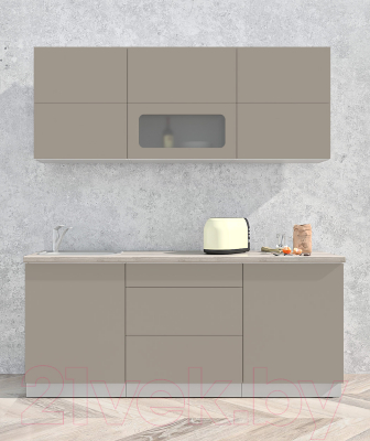 Готовая кухня Интерлиния Мила Матте 1.9 А