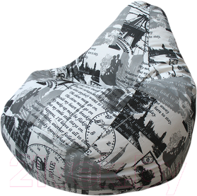 Бескаркасное кресло Flagman Груша Мега Г3.7-03 (Queen) - фото