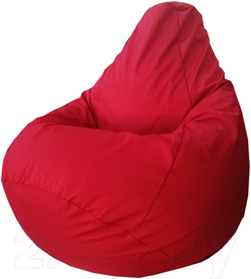 Бескаркасное кресло Flagman Груша Мега Г3.7-13 (красный) - фото