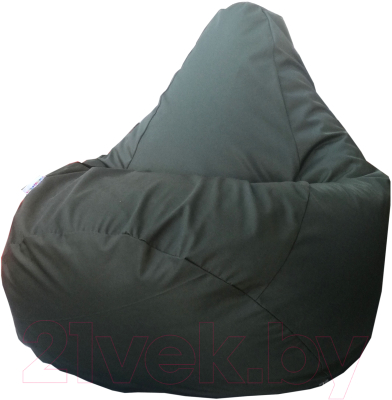 Бескаркасное кресло Flagman Груша Мега Г3.7-14 (темно-зеленый) - фото
