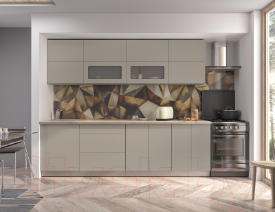 Готовая кухня Интерлиния Мила Матте 2.6 А